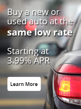 Buy a new or used auto at the same low rate.
